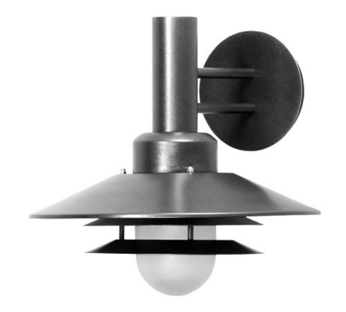 Scania kinkiet ze szklanym kloszem. Źródło światła skierowane w dół. Gniazdo E27