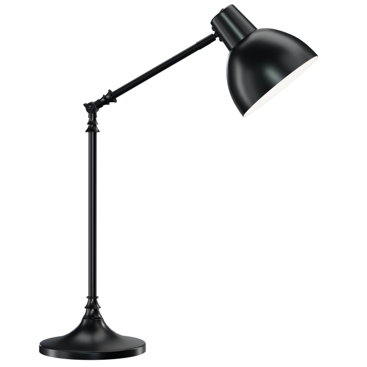 BD lampa gabinetowa lub biurkowa w całości wykonana z metalu