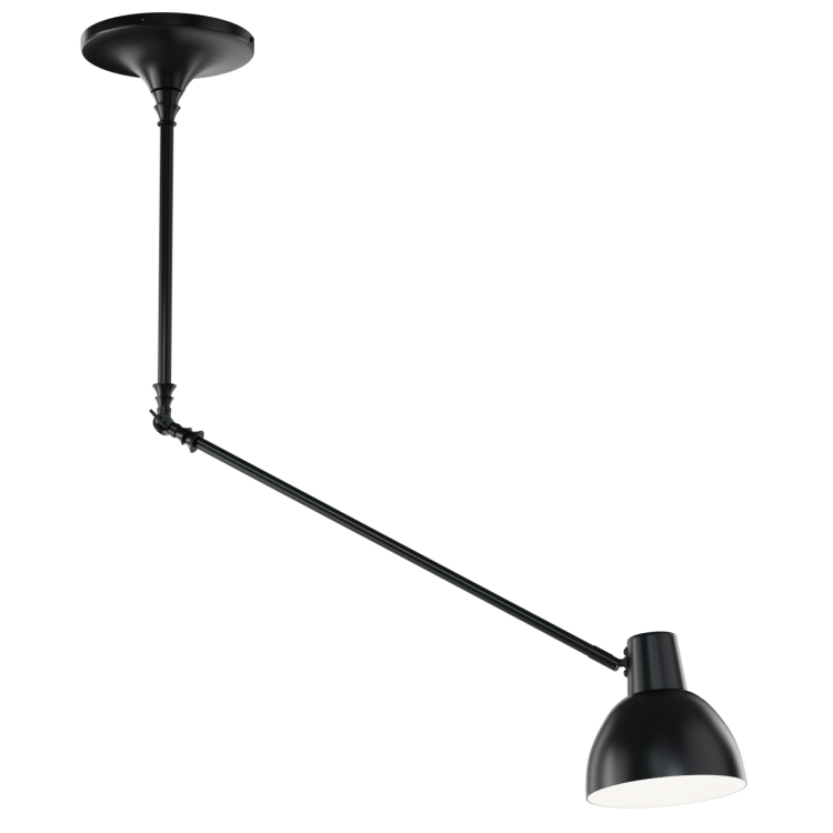 BD_Kinkiet z regulowanym ramieniem w całości wykonany z metalu