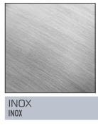 Kolor metalu inox