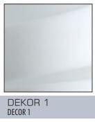 kolor klosza spirala czyli białe i przeźroczyste pasy w poziomie