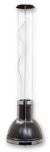 Beta lampa sufitowa o surowym lekko przemysłowym stylu.